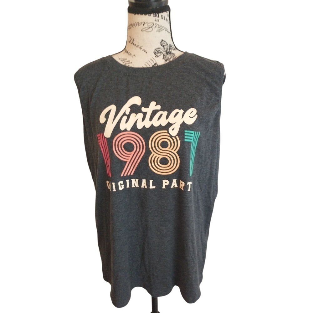 Vintage 1981 Graphic Tank Top
